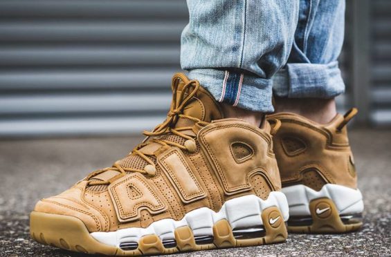 nike uptempo 96 wheat